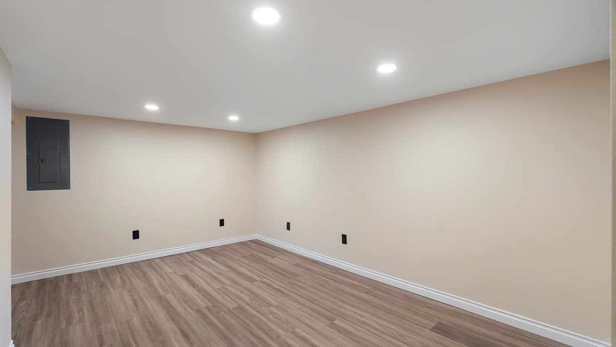Finished Basement Space